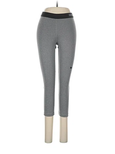 Pre-owned Nike Active Pants In Gray