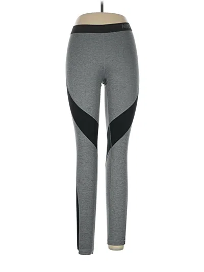 Pre-owned Nike Active Pants In Gray
