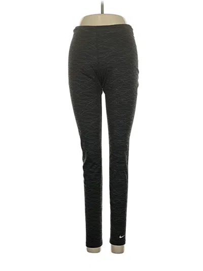 Pre-owned Nike Active Pants In Gray