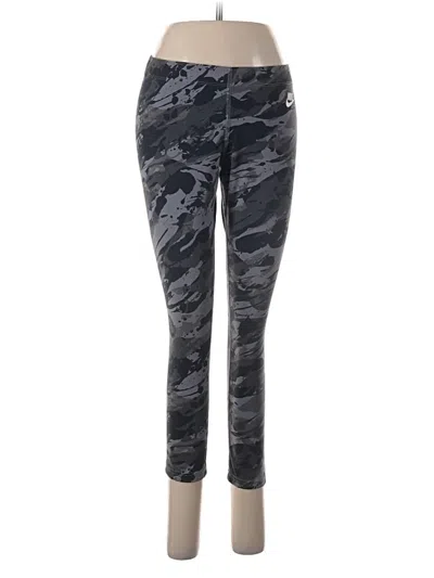 Pre-owned Nike Active Pants In Gray