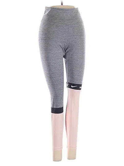Pre-owned Nike Active Pants In Gray