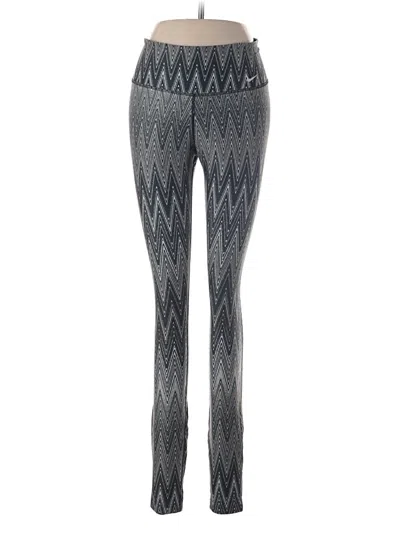 Pre-owned Nike Active Pants In Gray