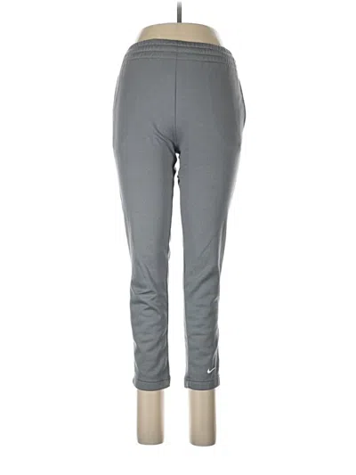 Pre-owned Nike Active Pants In Gray