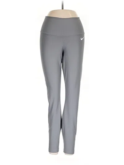 Pre-owned Nike Active Pants In Gray