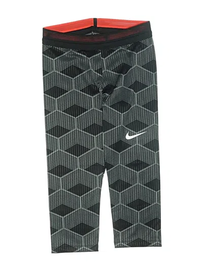Pre-owned Nike Kids' Active Pants In Gray