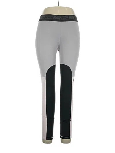 Pre-owned Nike Active Pants In Gray