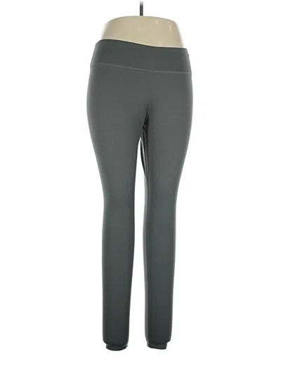 Pre-owned Nike Active Pants In Gray