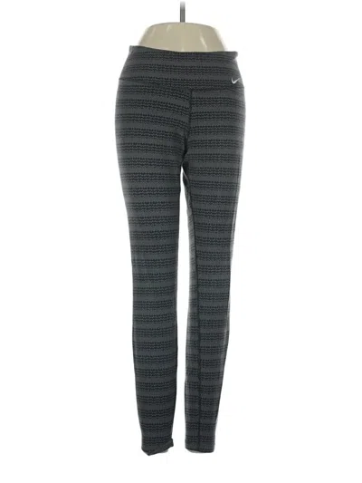 Pre-owned Nike Active Pants In Gray