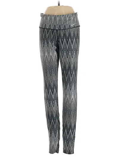 Pre-owned Nike Active Pants In Gray