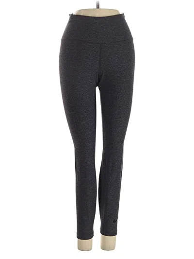 Pre-owned Nike Active Pants In Gray