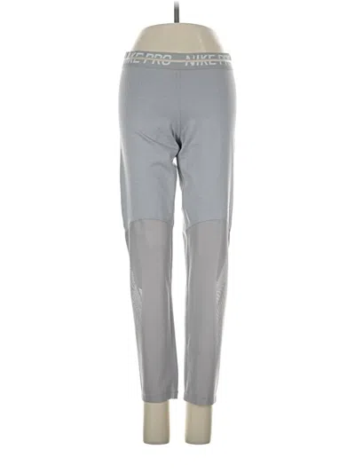 Pre-owned Nike Active Pants In Gray