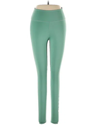 Pre-owned Nike Active Pants In Green