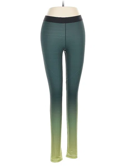 Pre-owned Nike Active Pants In Green