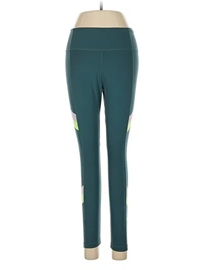 Pre-owned Nike Active Pants In Green