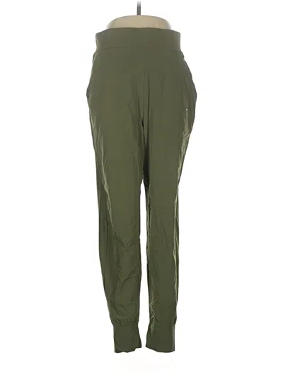 Pre-owned Nike Active Pants In Green