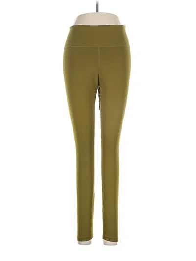 Pre-owned Nike Active Pants In Green
