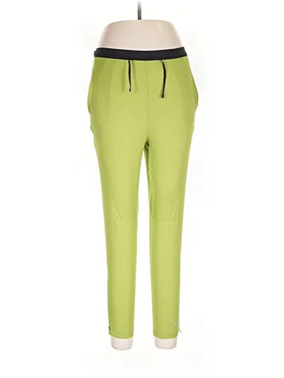 Pre-owned Nike Active Pants In Green