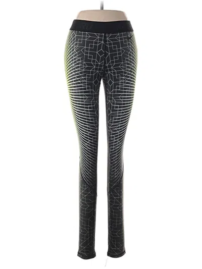 Pre-owned Nike Active Pants In Green