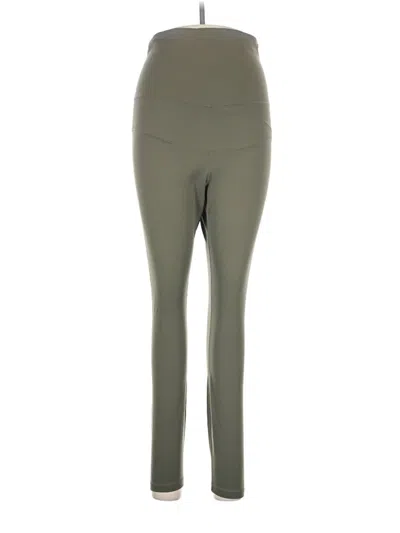 Pre-owned Nike Active Pants In Green