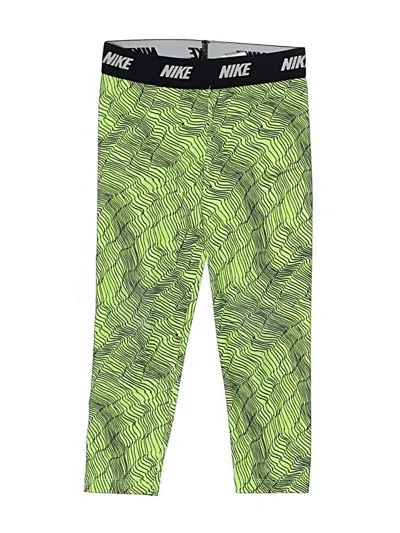 Pre-owned Nike Kids' Active Pants In Green