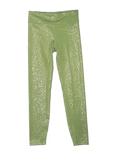 Pre-owned Nike Kids' Active Pants In Green