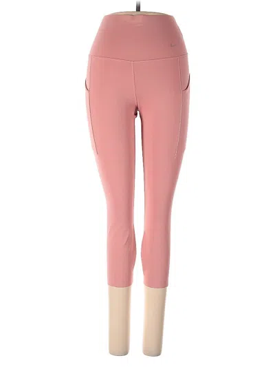 Pre-owned Nike Active Pants In Pink
