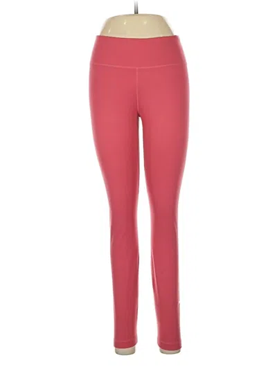 Pre-owned Nike Active Pants In Pink