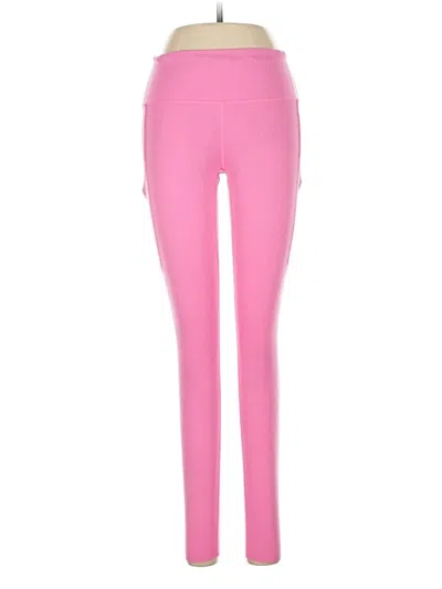Pre-owned Nike Active Pants In Pink