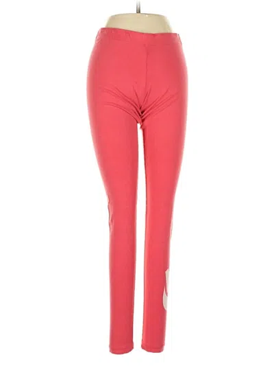 Pre-owned Nike Active Pants In Pink