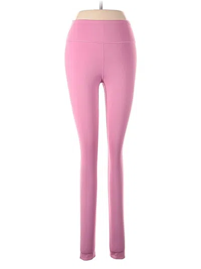 Pre-owned Nike Active Pants In Pink