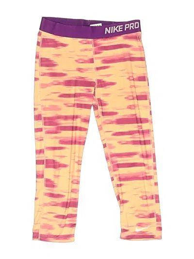 Pre-owned Nike Kids' Active Pants In Pink