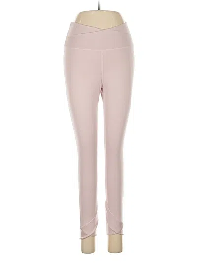 Pre-owned Nike Active Pants In Pink
