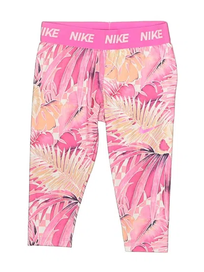 Pre-owned Nike Kids' Active Pants In Pink