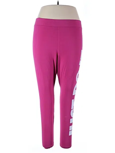 Pre-owned Nike Active Pants In Pink