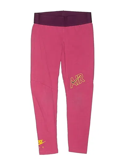 Pre-owned Nike Kids' Active Pants In Pink