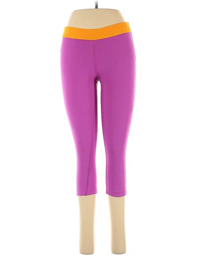 Pre-owned Nike Active Pants In Purple