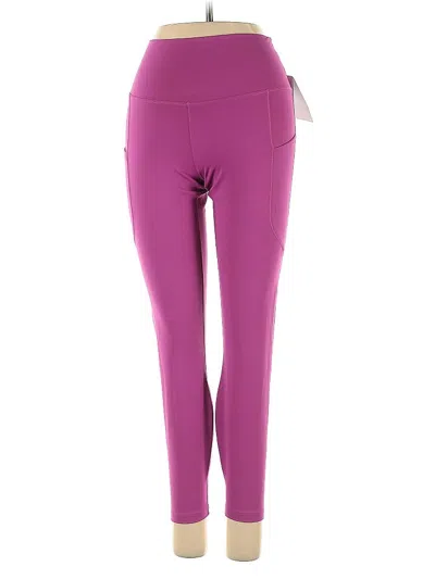 Pre-owned Nike Active Pants In Purple