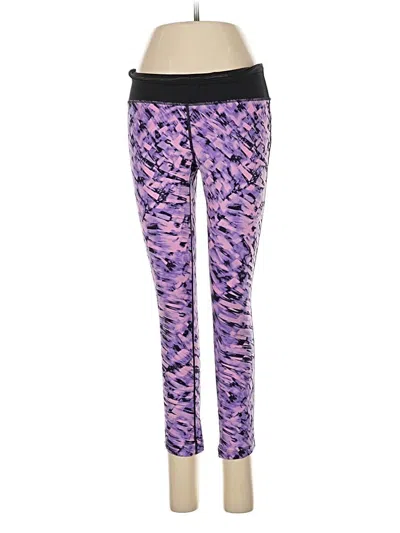 Pre-owned Nike Active Pants In Purple