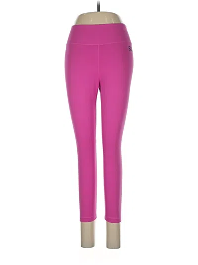 Pre-owned Nike Active Pants In Purple