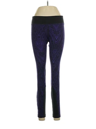 Pre-owned Nike Active Pants In Purple