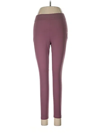 Pre-owned Nike Active Pants In Purple