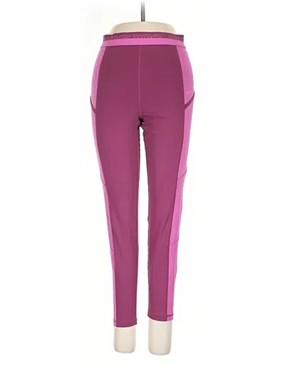 Pre-owned Nike Active Pants In Purple