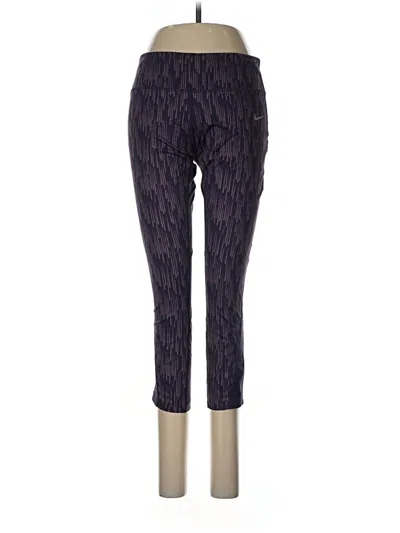Pre-owned Nike Active Pants In Purple