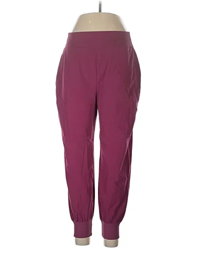 Pre-owned Nike Active Pants In Purple