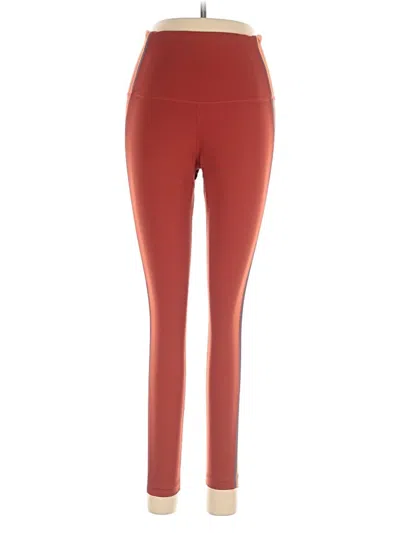 Pre-owned Nike Active Pants In Red