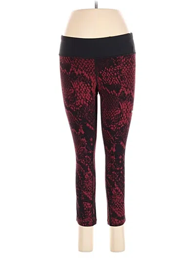 Pre-owned Nike Active Pants In Red