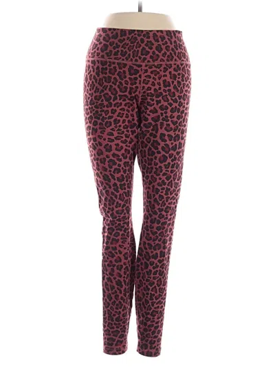 Pre-owned Nike Active Pants In Red