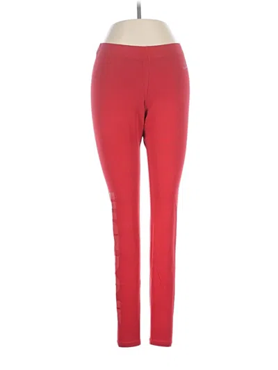 Pre-owned Nike Active Pants In Red