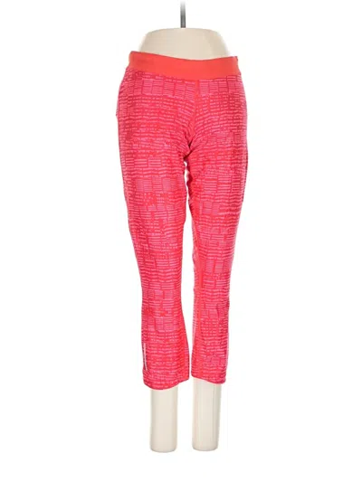 Pre-owned Nike Active Pants In Red