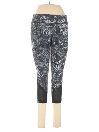 Pre-owned Nike Active Pants In Silver